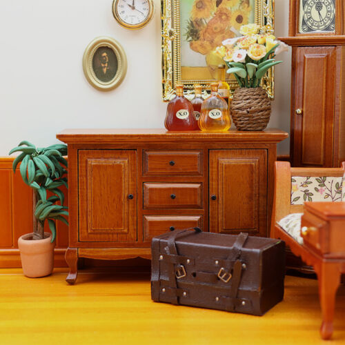 1:12 Dollhouse Miniature Vintage Royal Sideboard Counter Cabinet Furniture - Picture 7 of 9