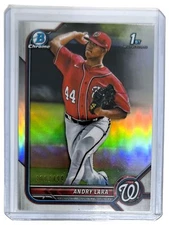 Andry Lara 2022 Bowman Chrome 1st Bowman #BCP-70 RC Refractor /499 - Nationals