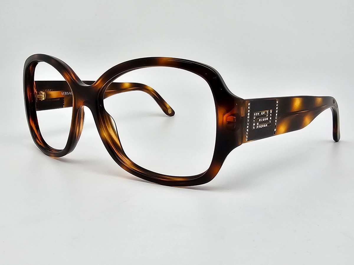 Versace Mod. 4166-B 547/73 Tortoise Rhinestone Sunglasses  display picture 1