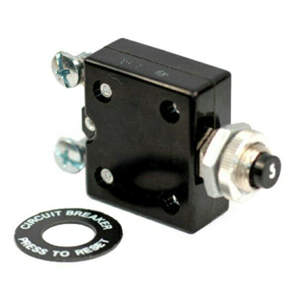 k4m3様 K4 5 Amp Pushbutton Reset Circuit Breaker 8-32 Screw Terminals | eBay