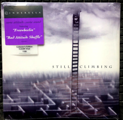 【Clear Vinyl】 Cinderella / Still Climbin Cinderella - Still Climbing (Vinyl) | Music On Vinyl