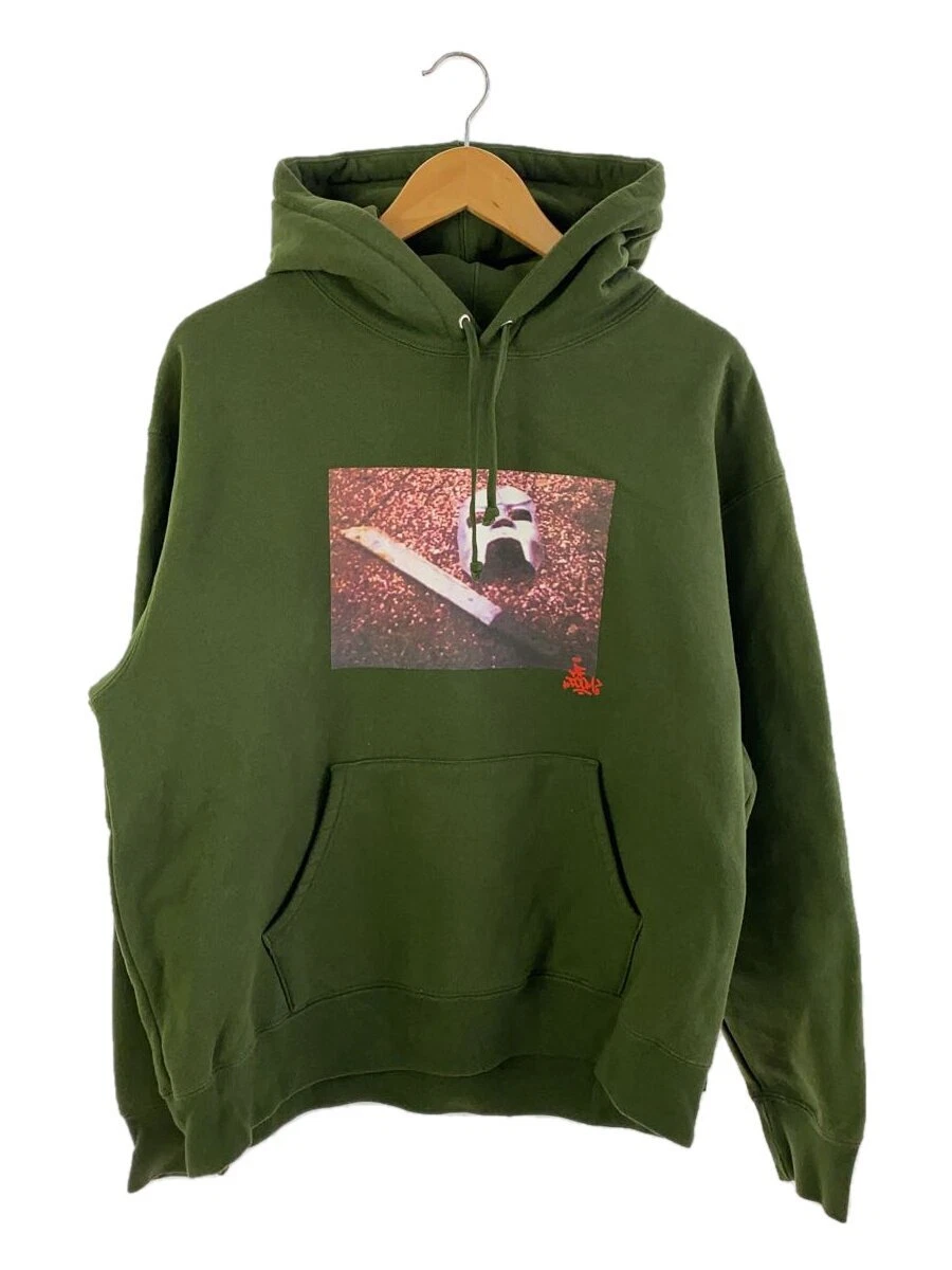 Sweat à capuche Supreme coton vert M occasion