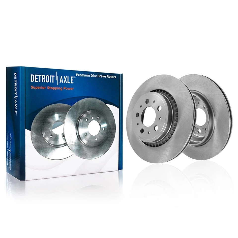 Rotores de freno de disco delanteros traseros y pastillas de freno de cerámica para Volvo XC90 2003-2014 Foto 4 de 4