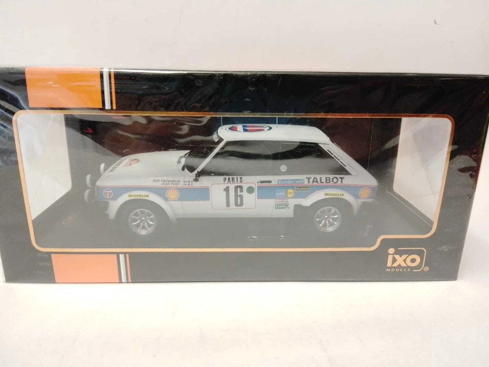 IXO Talbot Sunbeam #16 Frequelin Todt Rallye Monte Carlo 1981 1/18 18RMC095A.20 - Immagine 2 di 3