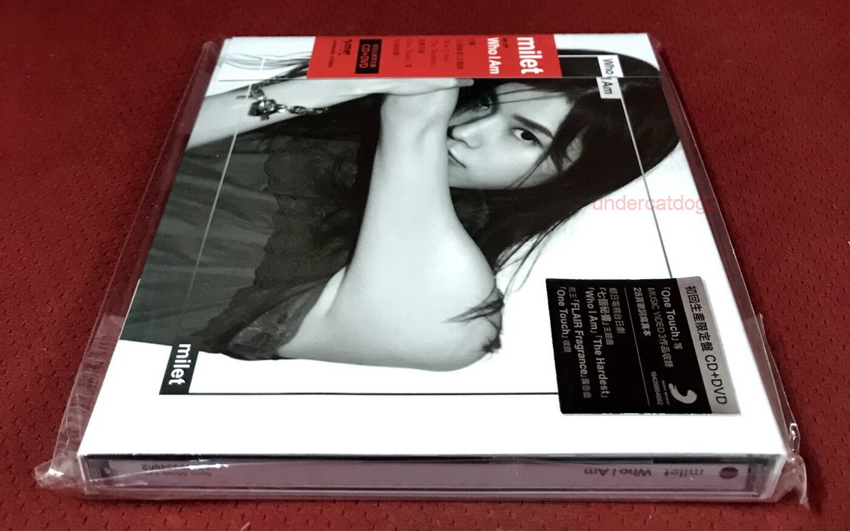 milet Who I Am Taiwan Ltd CD+DVD+28P booklet (Japanese Lan