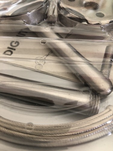 IKEA DIGNITET Stainless Steel Curtain Wire NEW Sealed Package - Picture 2 of 8