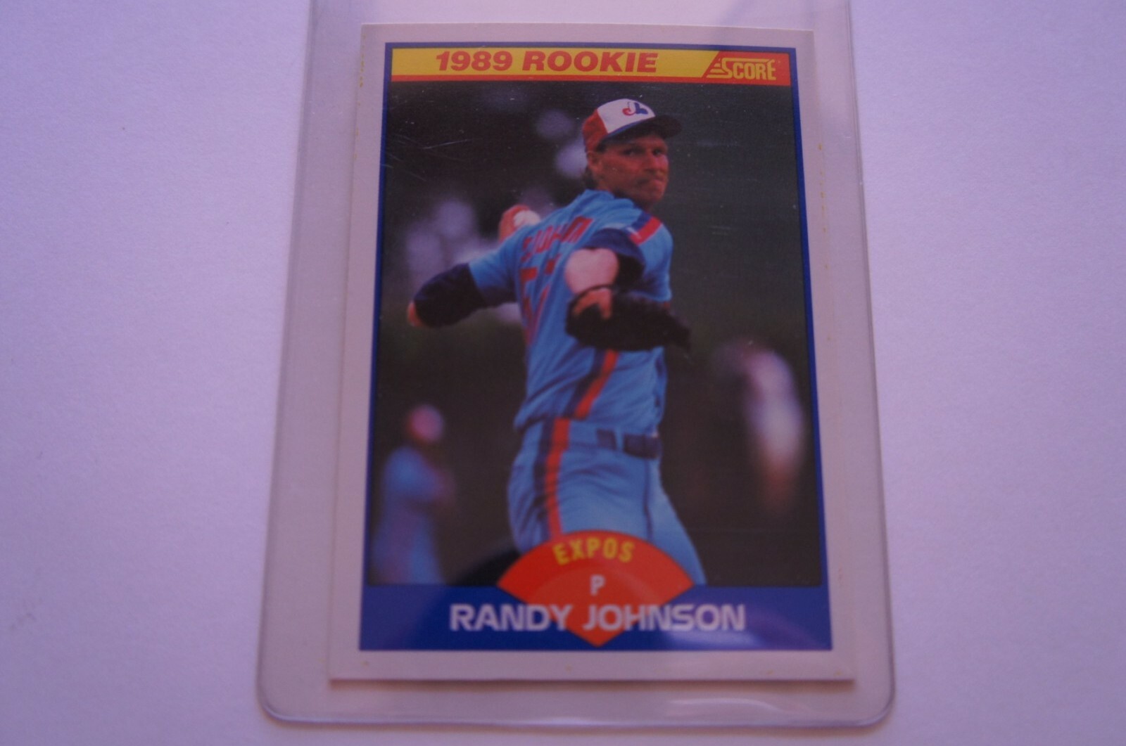 1989 Score Randy Johnson #645 Rookie Mint condition (C3)