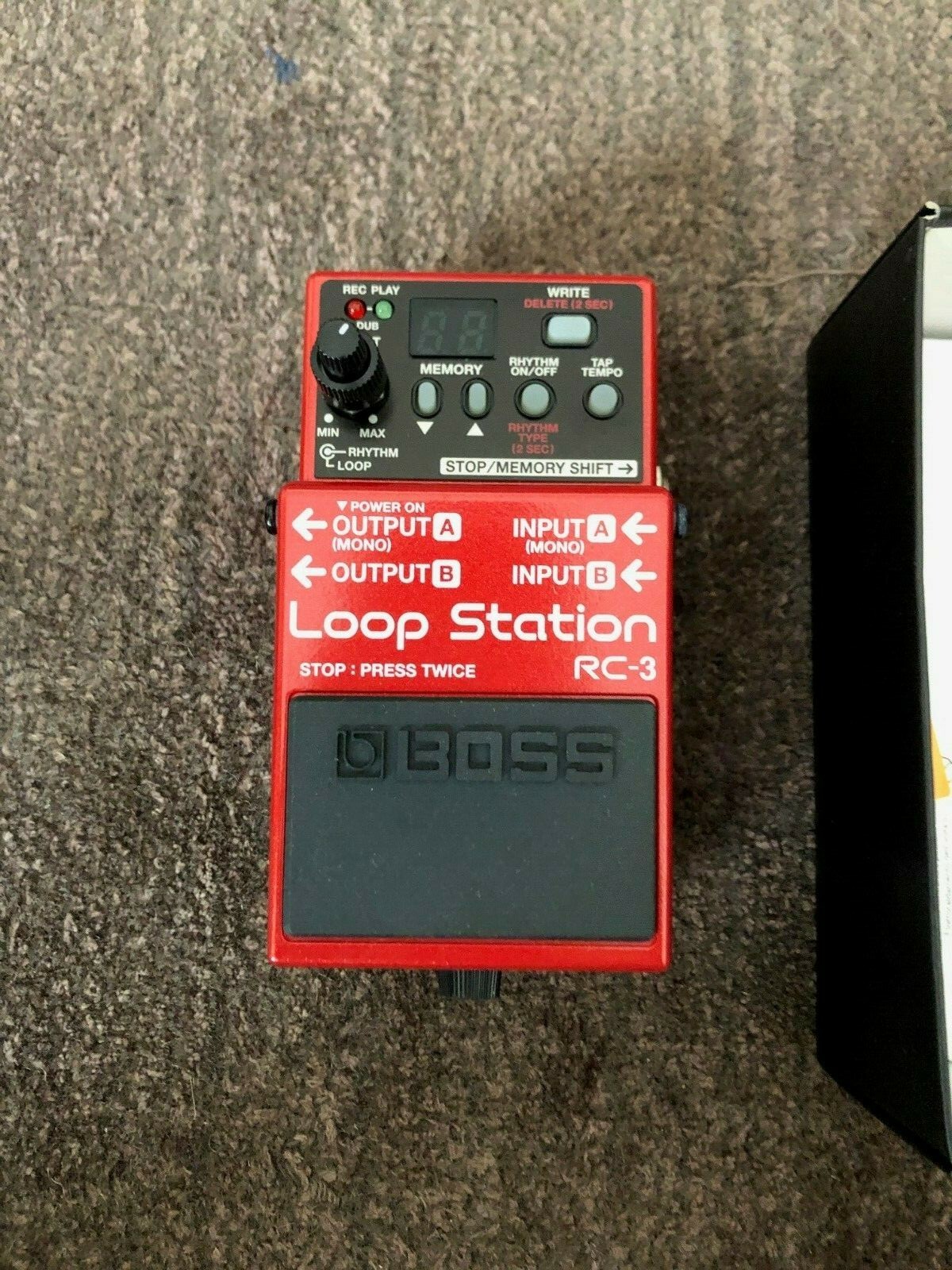 Boss Rc 3 73mm X 129mm X 59mm Looper Guitar Effect Pedal 1lbs For Sale Online Ebay