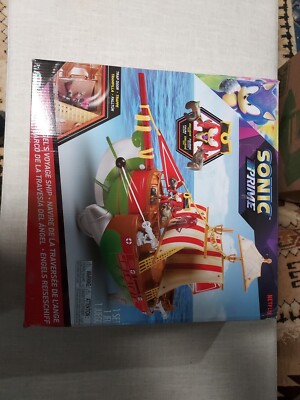 Sonic The Hedgehog Prime Angels Voyage Ship Action Figure Playset New