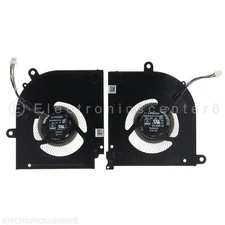 CPU&GPU Cooling Fan For MSI Stealth 15M A11UEKV-009US MS-1563 BS5405HS-U4W U4X
