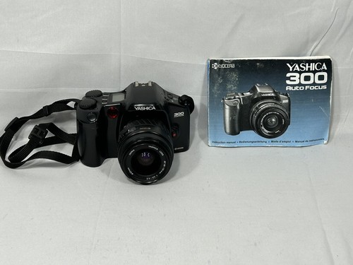 Yashica 300 Auto Focus Kyocera 35MM SLR FILM camera 35 Mm-70m Zoom - 第 1/17 張圖片