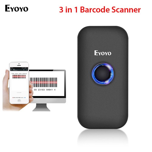 Eyoyo 1D Mini Bluetooth Barcode Scanner Wireless Screen Scanning for Phone PC - Picture 5 of 13