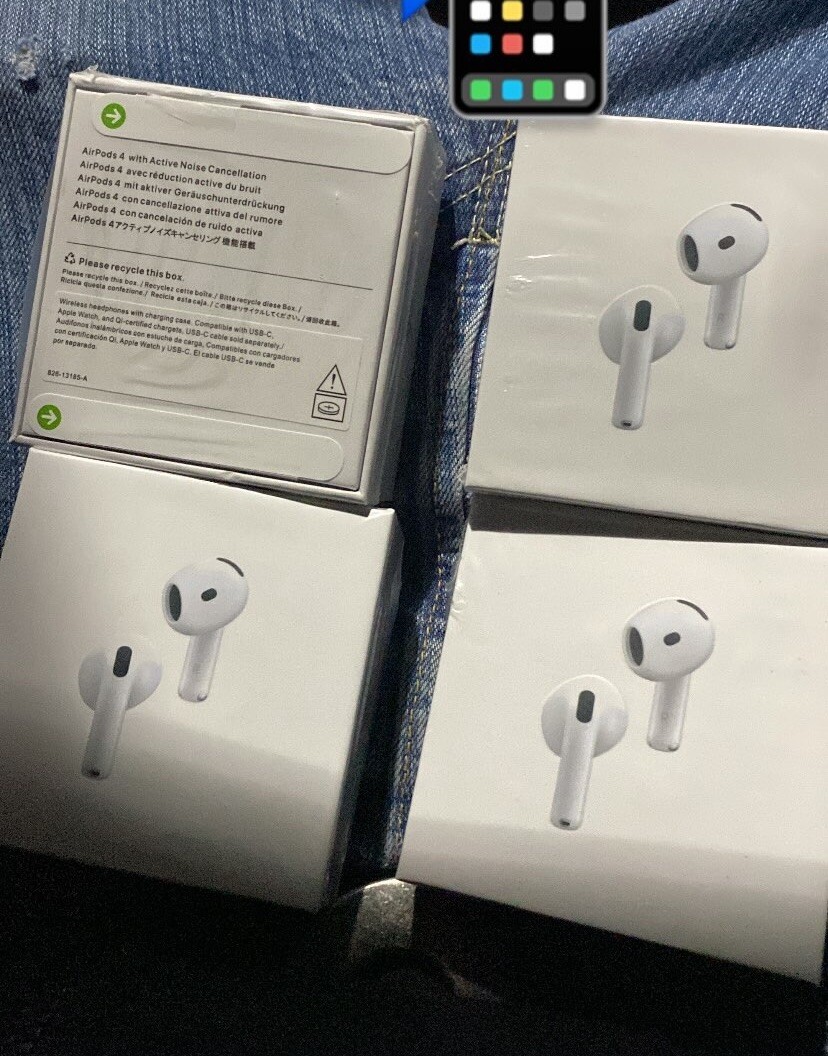 4th Gen AirPods with Active Noise Cancellation ANC-image