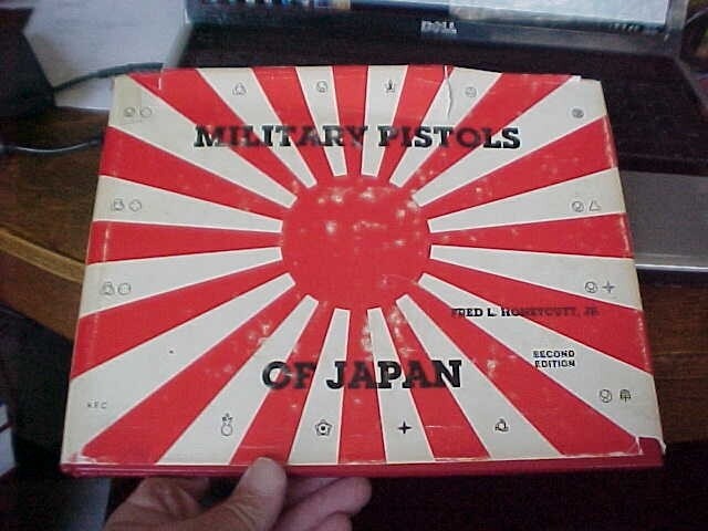 MILITARY  PISTOLS of JAPAN by Honetcutt (SIGNED)  Illus (1985, RARE, OOP