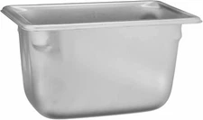Vollrath 30942 SuperPan V One-Ninth Size 4" Deep Steam Table Pan case of 6 