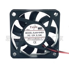 TAIJU SJ6015HD1 DC12V 0.14A 6CM 2-wire inverter cooling fan