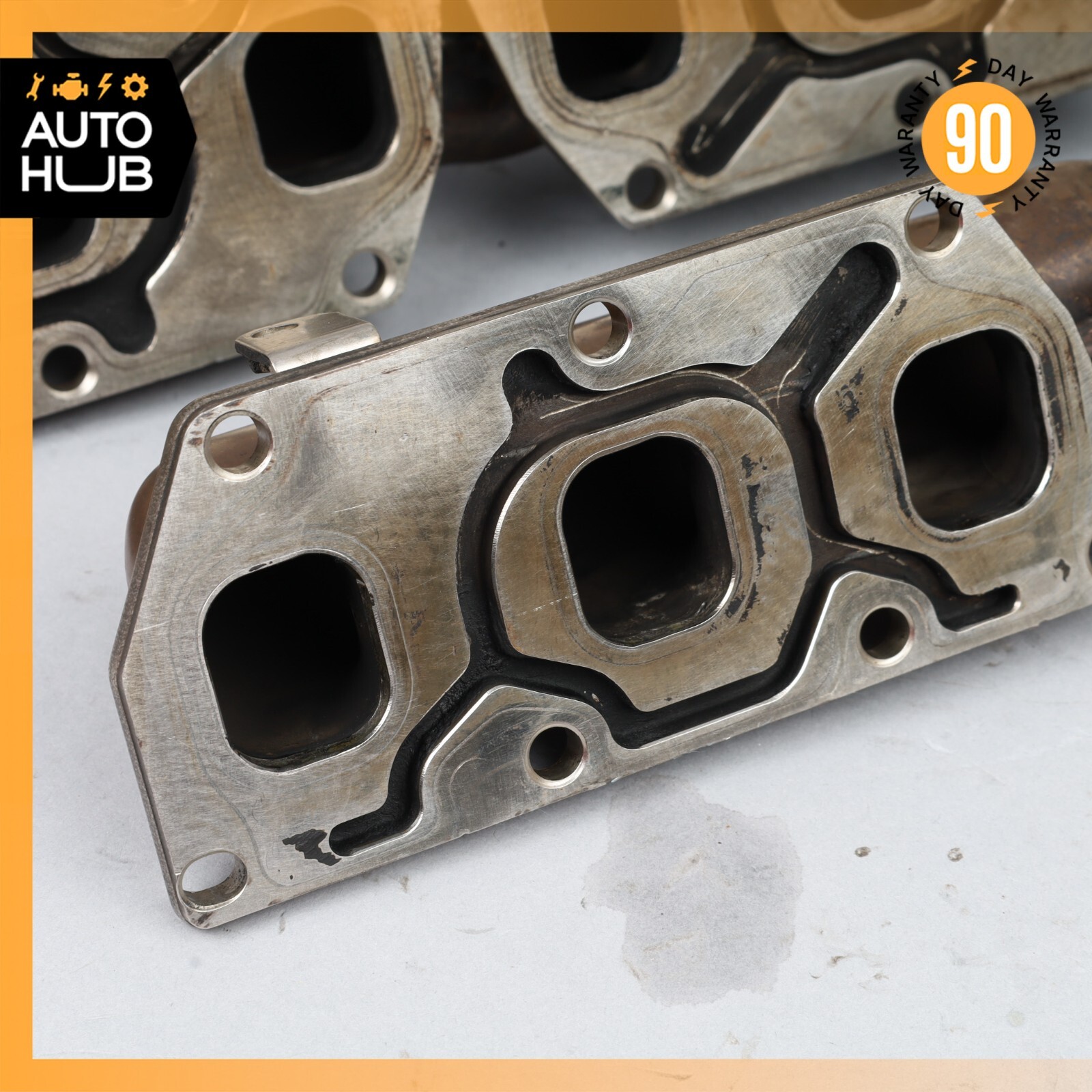03-13 Bentley Continental Flying Spur 6.0L W12 Exhaust Manifold Set of 2 OEM