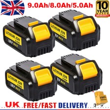 For DeWalt DCB184 18V Li-ion 8.0Ah XR Slide Battery DCB185 DCF885 DCB182 DCC785