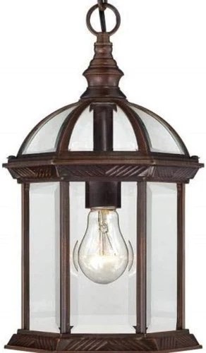 Nuvo Lighting 60/4978 Traditional One Light Hanging Lantern from Boxwood  - Picture 3 of 3