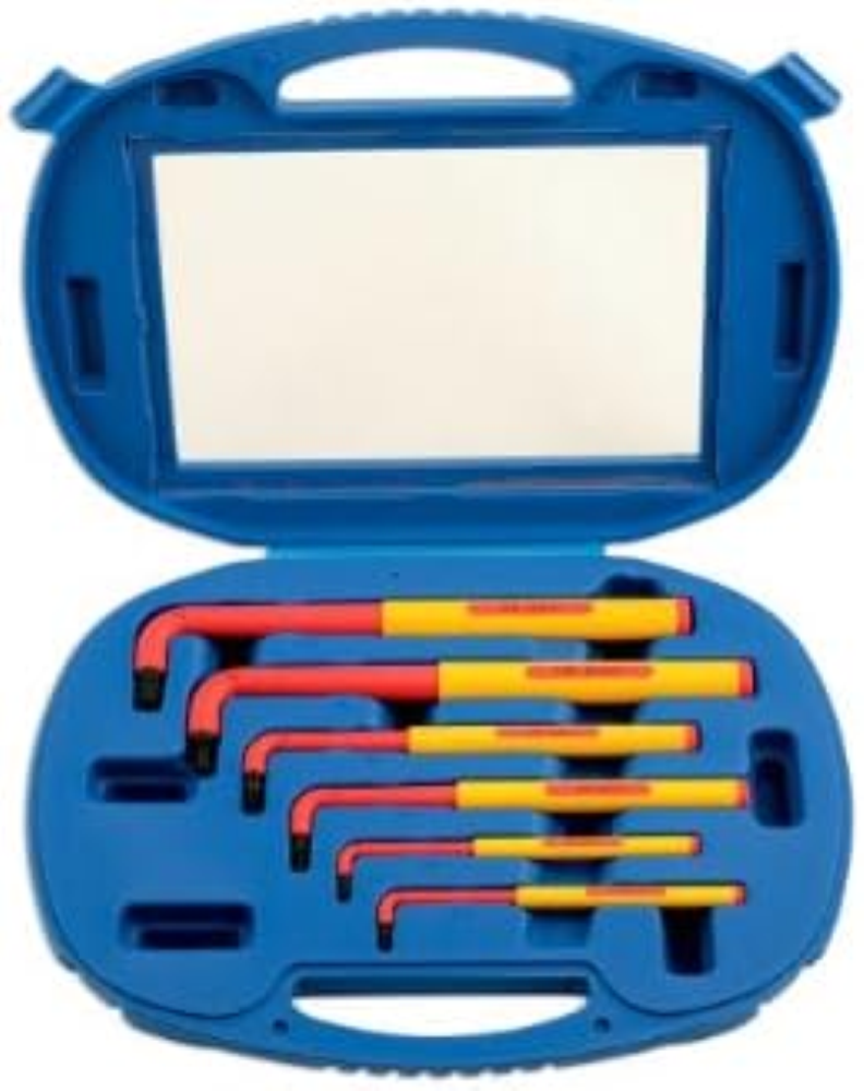 Laser 5515 Extra Long Insulated Hex Key Set 6pc