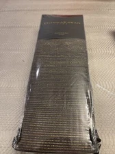 Donna Karan Home European Sham Euro New Radiance Quilt Charcoal Gray Metallic