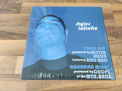 STYLES INFINITE FRESH AIR BLUE VINYL 12'' ROLI RHO MISTER JASON CHOPS MTN BROS