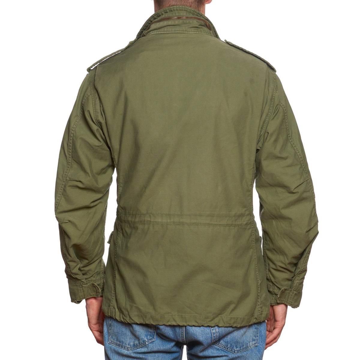 ジャケット・アウター US ARMY M65 Vintage US Army M-65 Olive Cotton Military Field Jacket US M