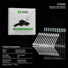 2UUL CL21 48PCS/Pack Camera Lens Cleaner Synthetic Resin Gel Stick Cleaning Tool