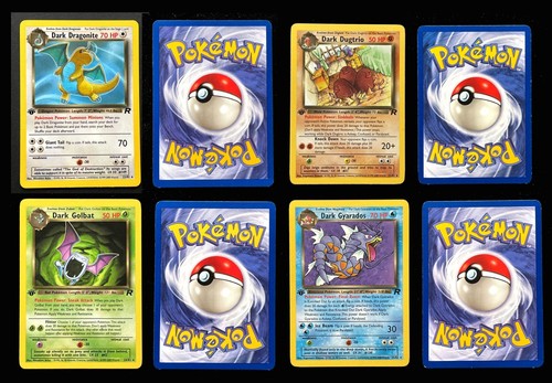 1st edition Dark Rocket/Team Rocket Uncommon/Common Complete Set (18-82) NM NP - Picture 2 of 15