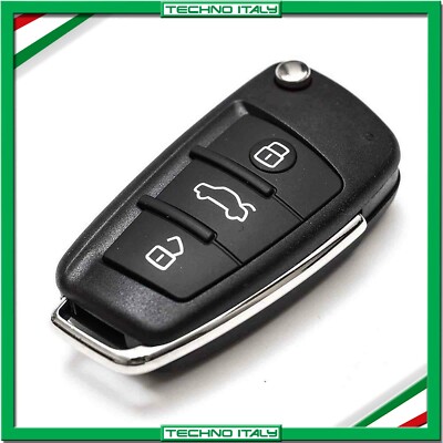 Pulsanti Silicone Ricambio Per Telecomando Audi - 3 Tasti Nero Per A1 A3 A4 A6 A8 TT Q5 Q7 - Foto 11