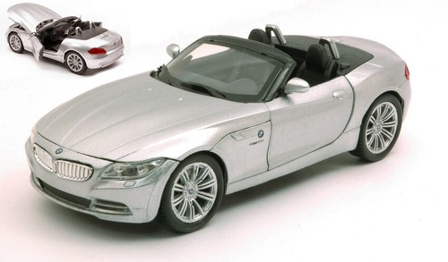 BMW Z4 SIlver NewRay City Cruiser 1:24 Nuovo Diecast Apribile 1/24 - Foto 2 di 2