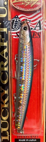 LÁPIZ DE HUNDIMIENTO LUCKY CRAFT WANDER SLIM 110 3/4 OZ SIN LABIOS ALETEO MINNOW - Imagen 29 de 49