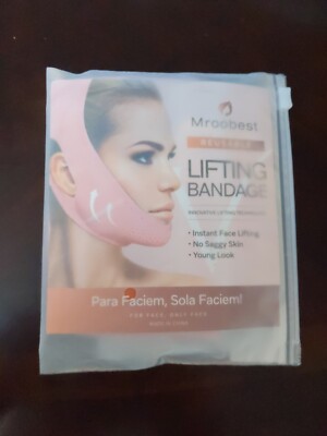Mroobest Reusable Facial Slimming Strap Lifting V Line Double Chin Bandage NEW