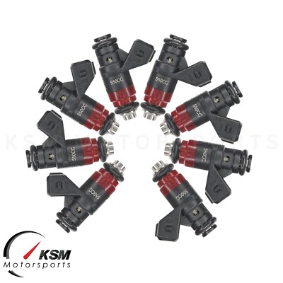 8 x 52lb 550cc fit Deka Compact Short Fuel Injectors FI114700 EV1 High Impedance