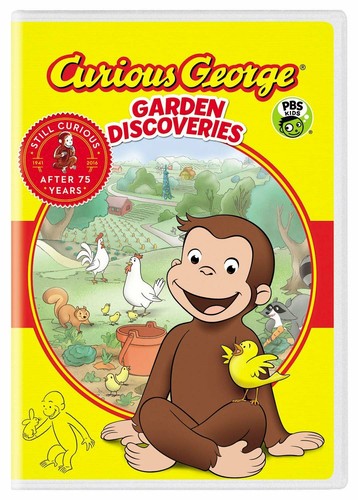 Curious George: Garden Discoveries (DVD) - 第 1/1 張圖片