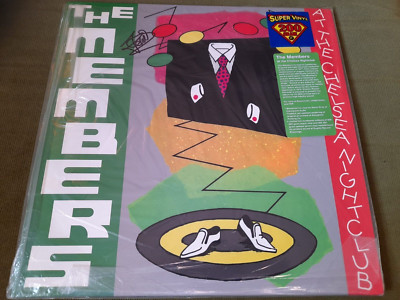 MEMBERS-AT THE CHELSEA NIGHTCLUB LP(DRASTIC PLASTIC/USA)200 GRAM SUPER/SIGNED