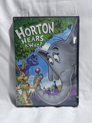  NEW SEALED  DR. SEUSS S HORTON HEARS A WHO! REMASTERED 1970 ORIGINAL TV CLASSIC