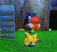 Sonic Adventure 2 Battle Chao Garden Knuckles Tails Amy Memory Card + Moon chao