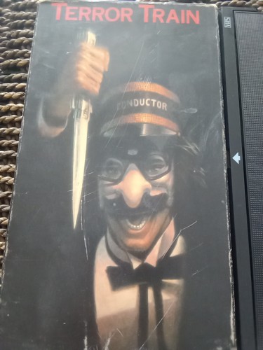 1988 Key Video VHS Terror Train Used Rental Tape - Foto 14 di 19