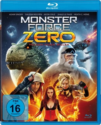 MONSTER FORCE ZERO-HELDEN WIDER WILLEN - WANG,GARRETT/CRUZ,AEON/  BLU-RAY NEU