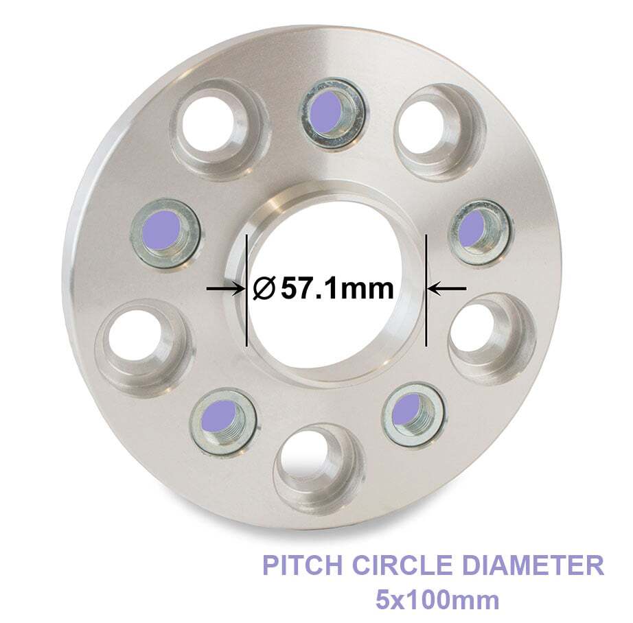 PCD Hub Adapters 5x112 Hub to 5x100 Wheel 20mm For