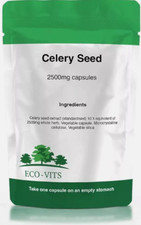 Celery Seed Extract 2500mg High Strength Capsules – Joint &