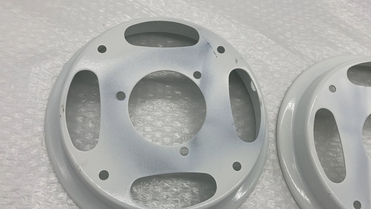 Wheel Set Front or Rear Z50 R RD 80-99 OEM Honda White Rim