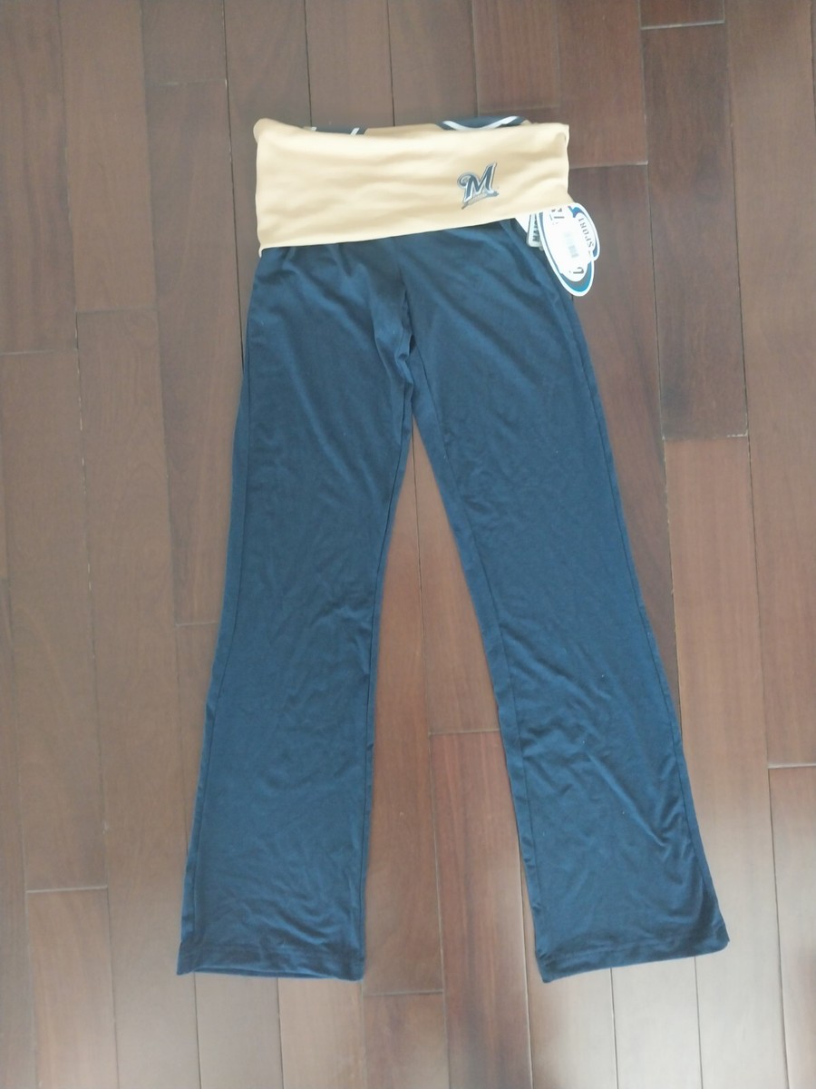 Official Milwaukee Brewers Fold Over Yoga Pants | eBay