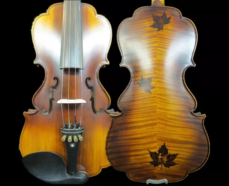 Baroque style Song professional violin 4/4,rosewood inlay flames violin #14893