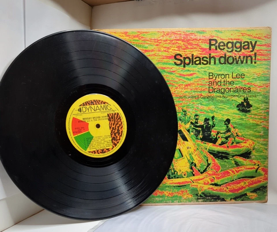 Byron Lee And The Dragonaires Reggay Splash Down Vinyl LP Album Very Rare Import - Image 2 of 4