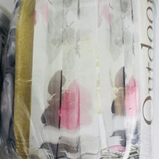 Voile Grommet Panel Curtains 54x84" Lot of 2 Outdoor Living Decor Patio Pergola