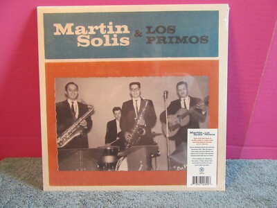 Martin Solis & Los Primos lp tejano Vinyl Record 2020 third man NEW SEALED