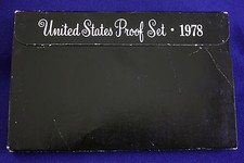 1978 Proof set. Genuine. complete and original as issued by US Mint.