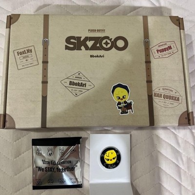 SKZOO Detective Outfit Penmi bbokari Felix Pin Badge Set Rare Authentic